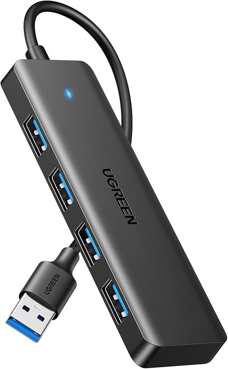 Hub USB-C UGREEN 20841 com quatro portas USB-A