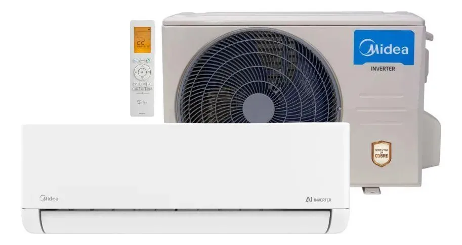 Ar-condicionado split inverter Midea Xtreme Save AI Connect 12.000 BTU/h
