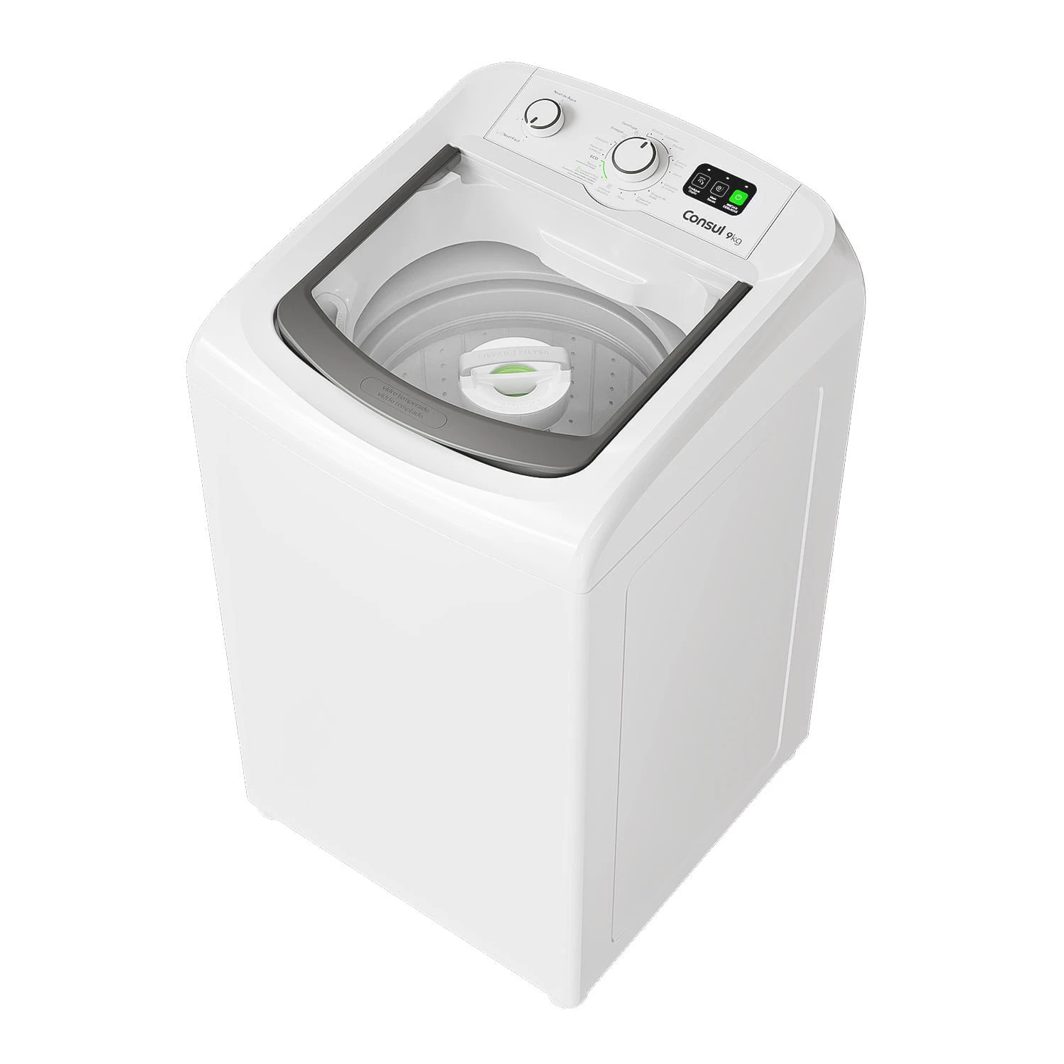 Lavadora automática Consul CWM09AB de abertura superior