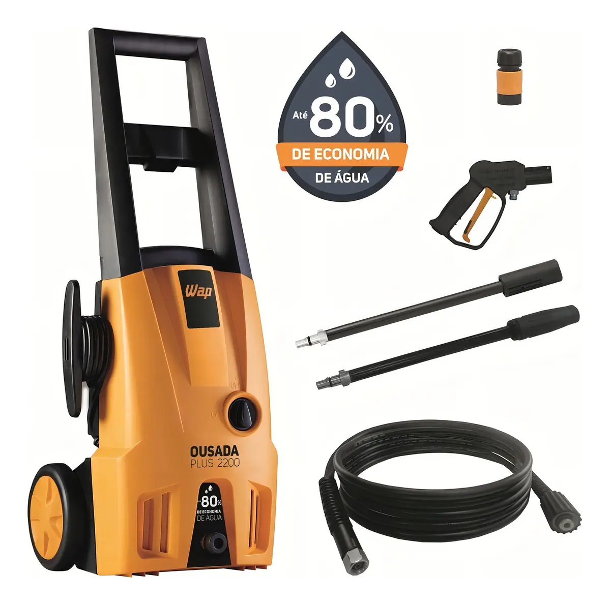 WAP Ousada Plus 2200 para limpeza residencial leve