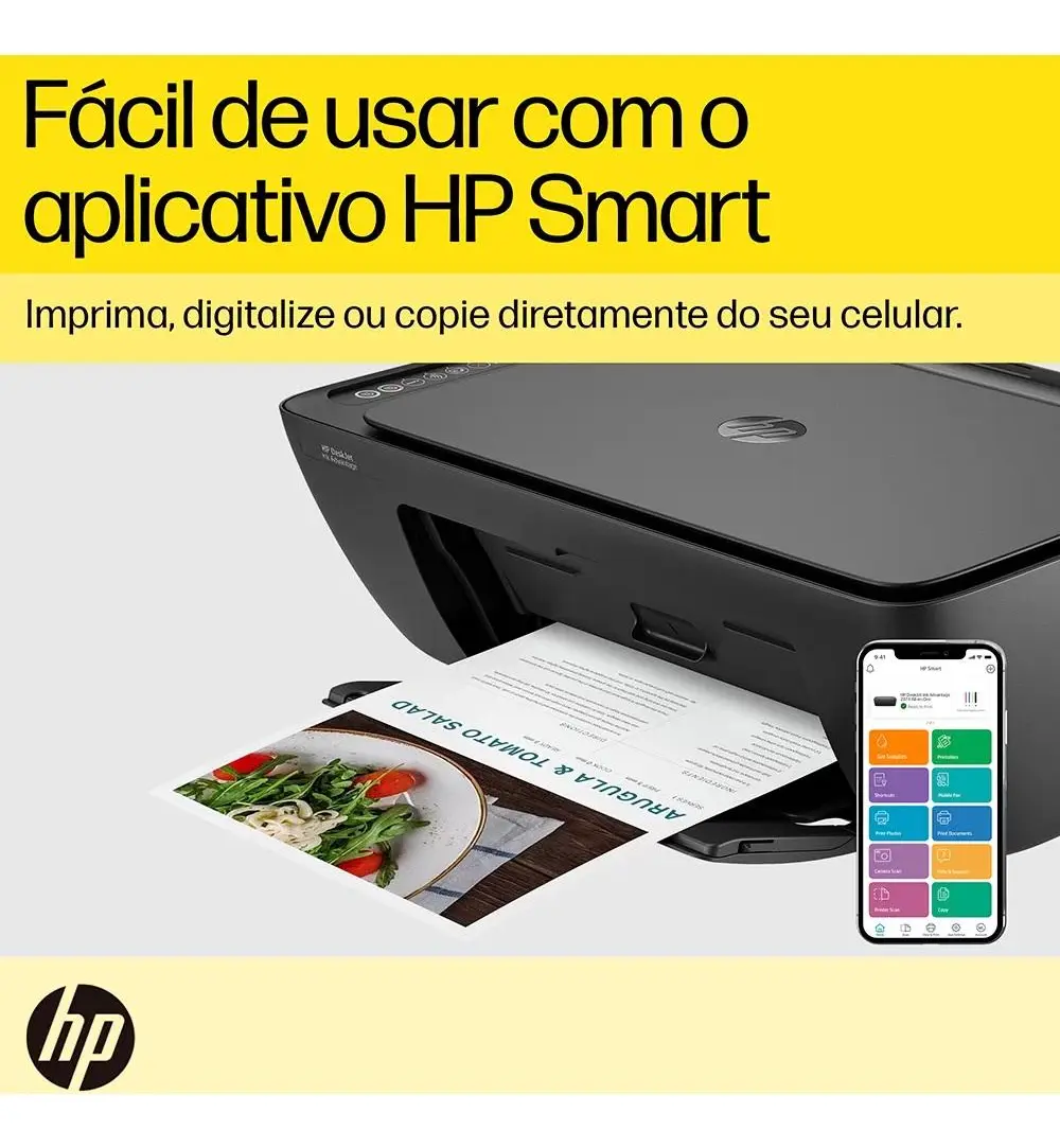 Impressora multifuncional HP DeskJet Ink Advantage 2874
