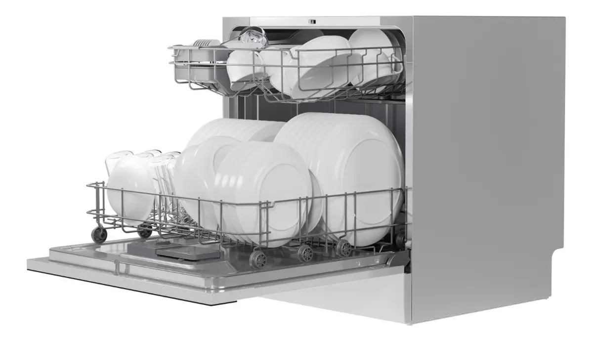 Lava-louças Midea MDWTF08W1 de 8 serviços