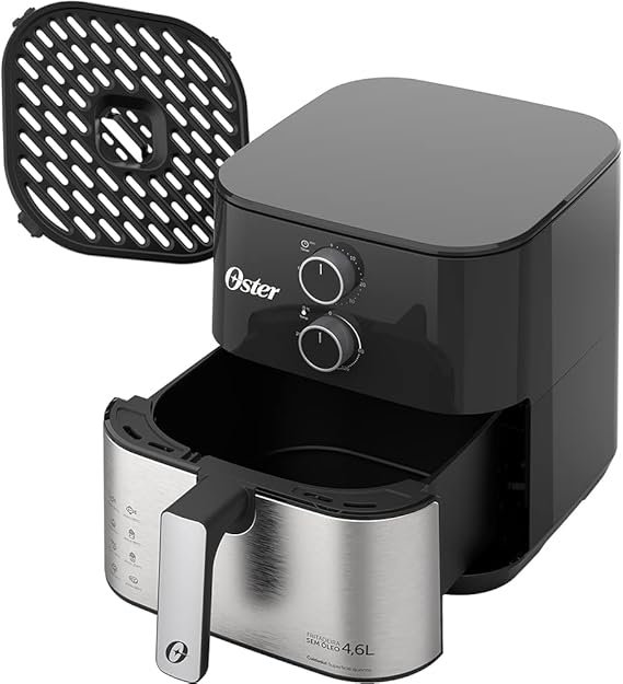 Fritadeira air fryer Oster OFRT520 de 4,6 litros