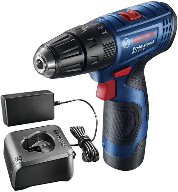 Parafusadeira e furadeira de impacto Bosch GSB 120-LI