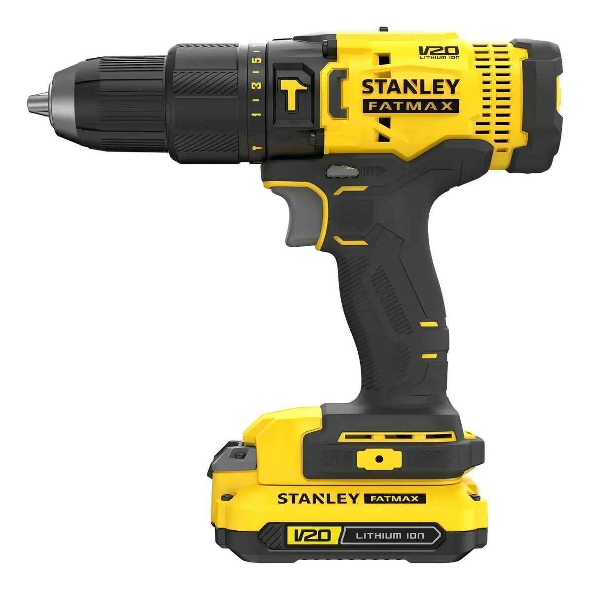 Parafusadeira e furadeira de impacto Stanley SCD711C1K-BR 20V
