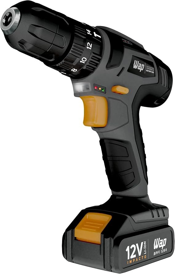 Parafusadeira e furadeira de impacto WAP BPFI 12K4